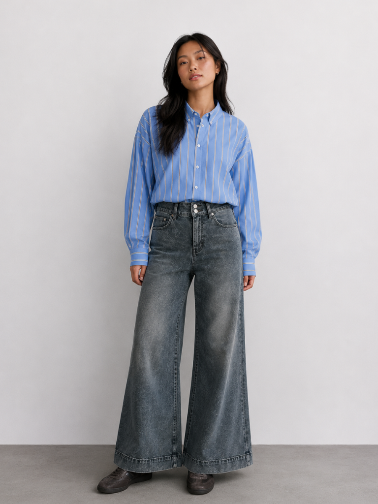Essential Culotte Denim 05