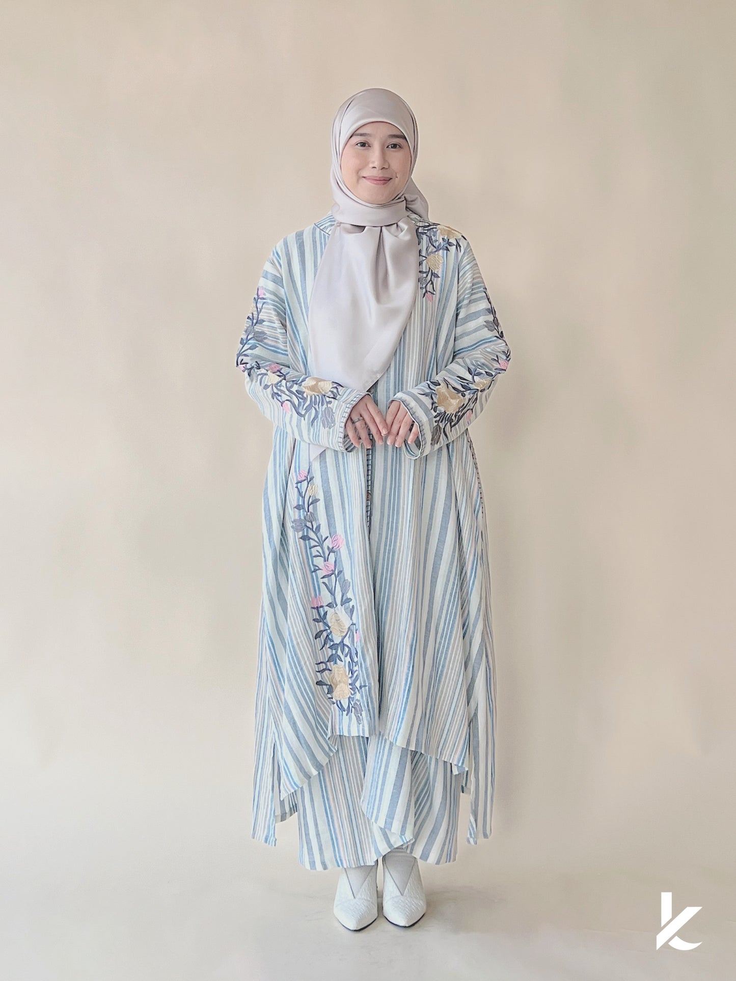 Cemara Kebarong Ratna | Baju Kebarong Sulam Klasik 2025