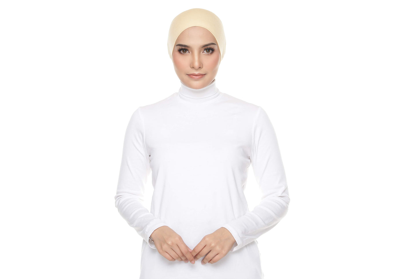[AS IS] Awra Cross Tie-Back Beige (Inner Silang)
