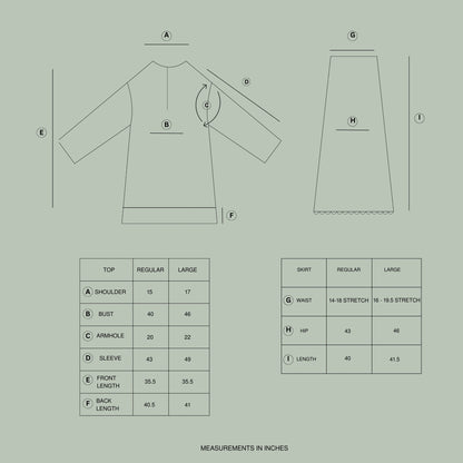 [AS IS No Selendang] Laima Kurung Bumi | Baju Kurung Sulam Klasik 2025