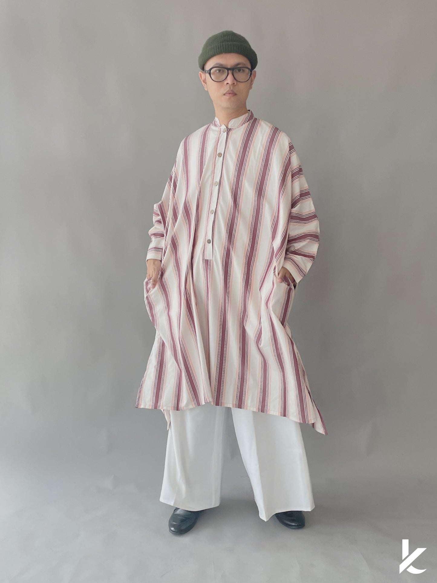 Luna Tunik in Berry Swirl