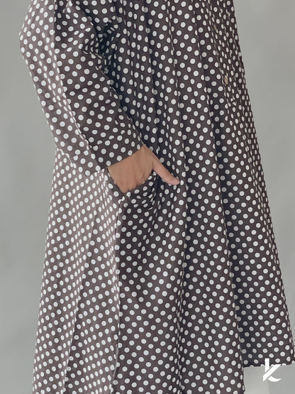 Luna Tunik in Choco Bubble