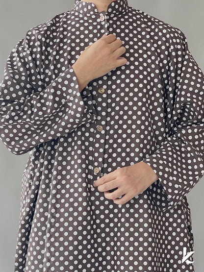 Luna Tunik in Choco Bubble