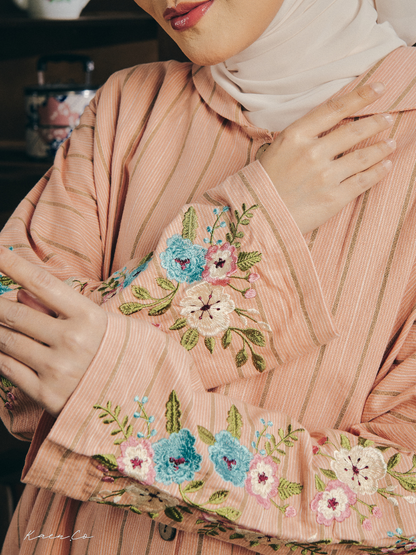 Kebarung Linen Mun in Meliora | Kebaya + Kurung Sulam Klasik Raya 2026