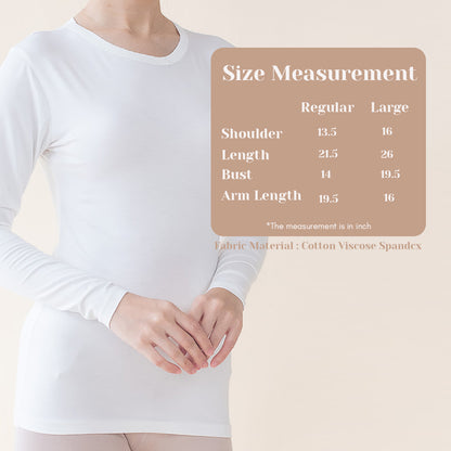 Innerwear Long Sleeve Shirt in Black