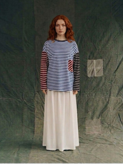 Patchie Tee in Nautique
