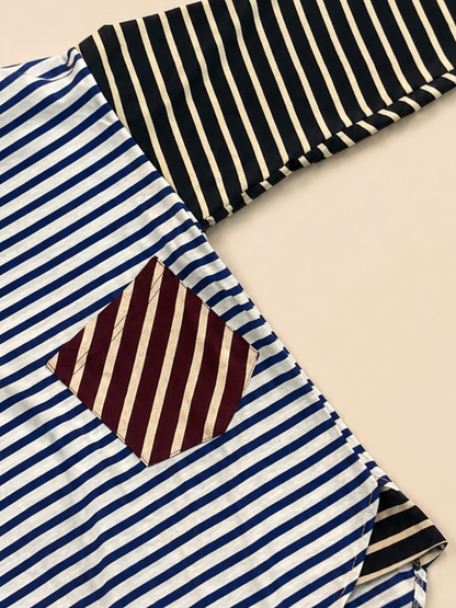 Patchie Tee in Nautique