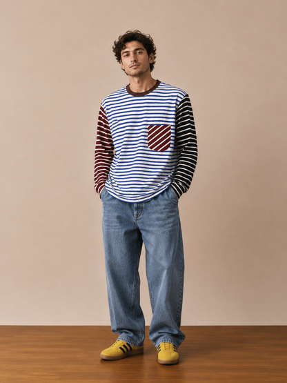 Patchie Tee in Nautique
