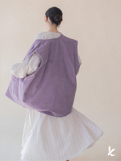 [Kaen.co X Padusi] Odie Vest in Purple