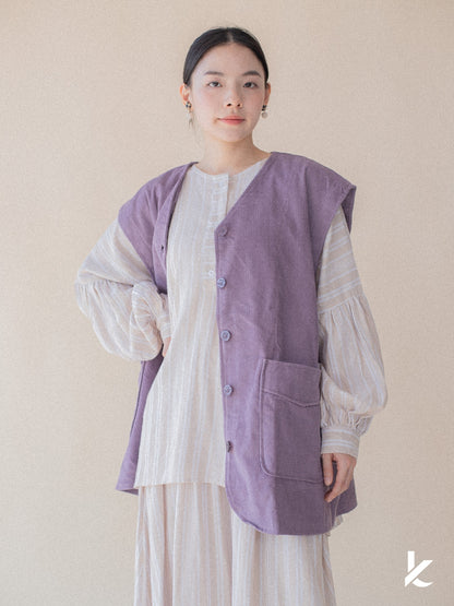 [Kaen.co X Padusi] Odie Vest in Purple