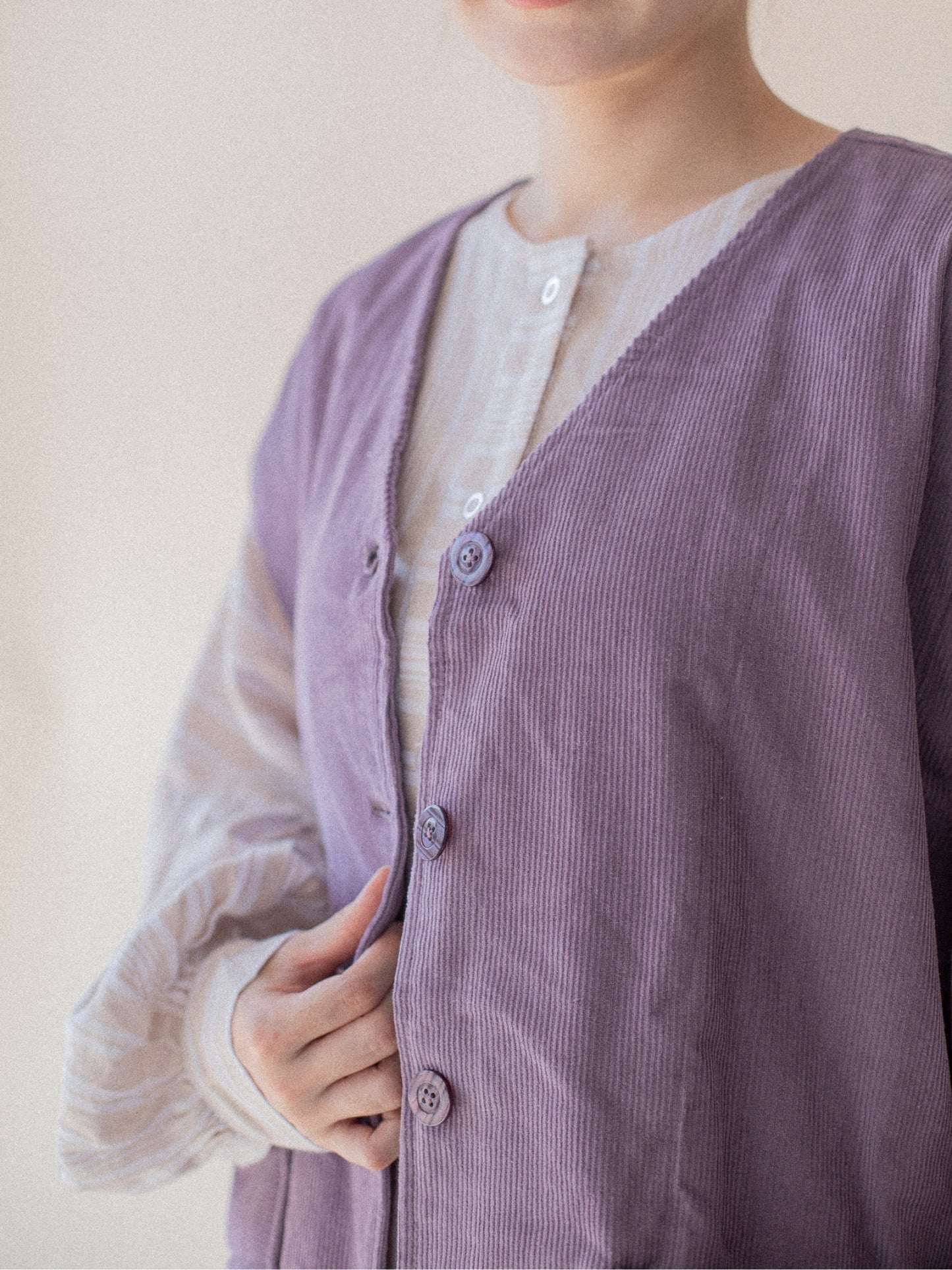 [Kaen.co X Padusi] Odie Vest in Purple