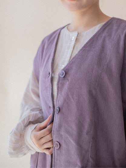 [Kaen.co X Padusi] Odie Vest in Purple