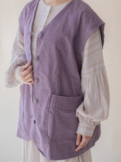 [Kaen.co X Padusi] Odie Vest in Purple