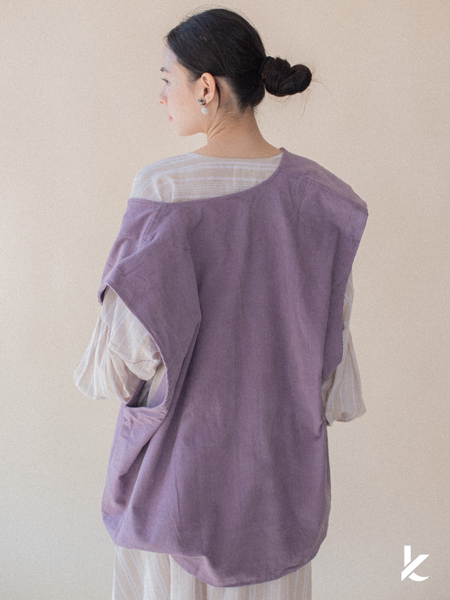 [Kaen.co X Padusi] Odie Vest in Purple