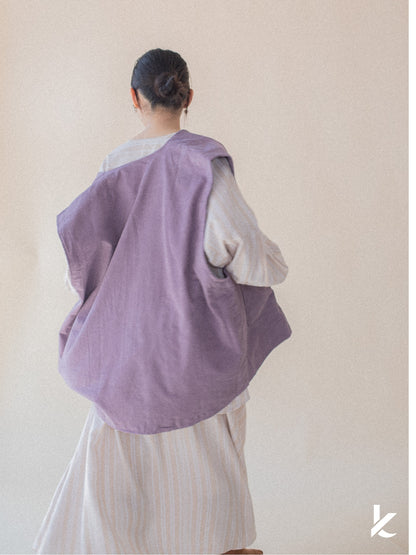 [Kaen.co X Padusi] Odie Vest in Purple