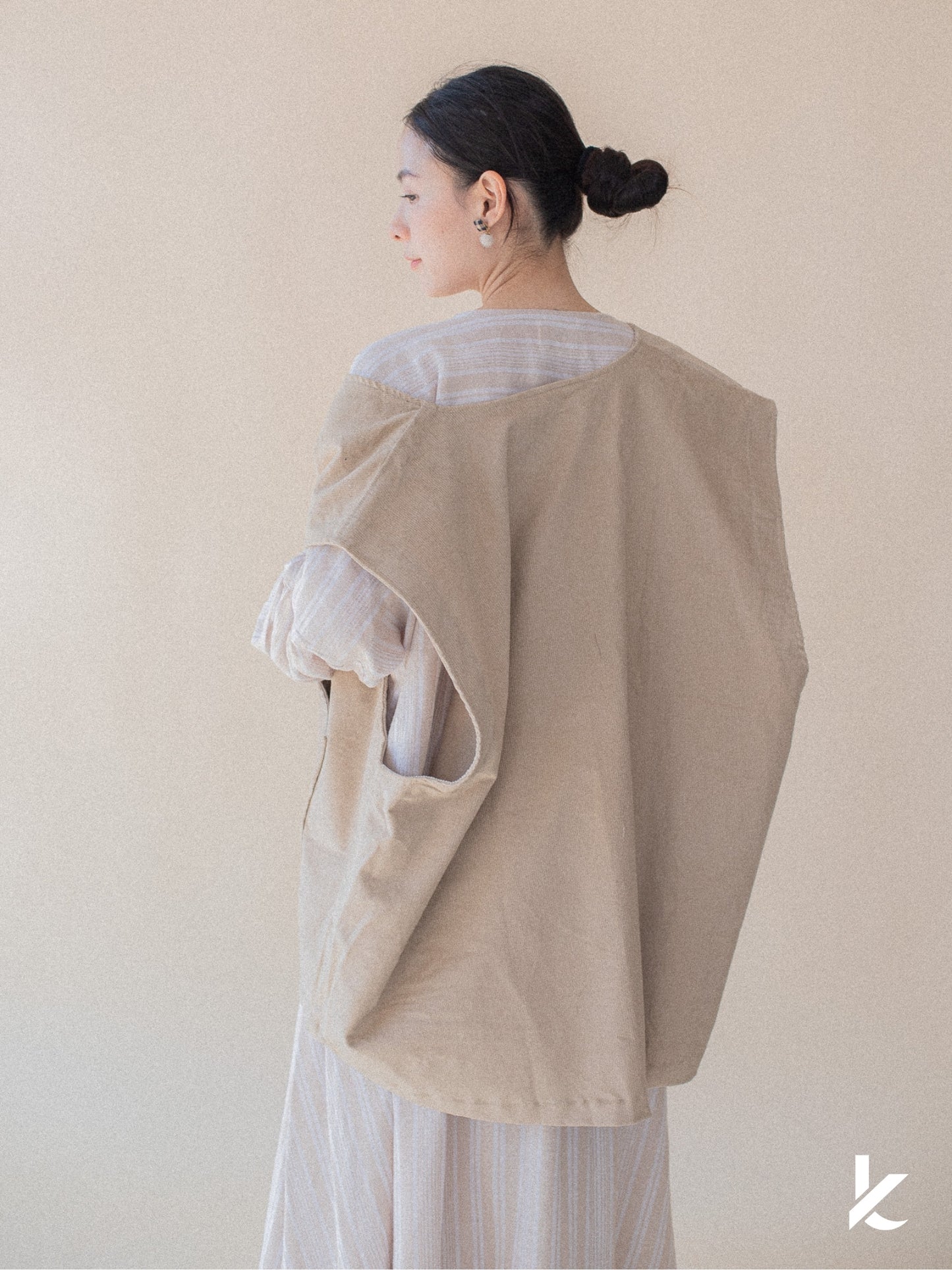 [Kaen.co X Padusi] Odie Vest in Nude