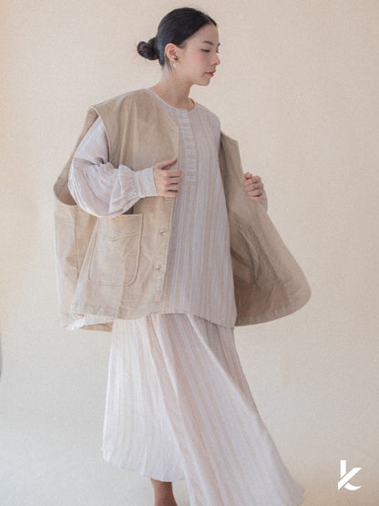 [Kaen.co X Padusi] Odie Vest in Nude