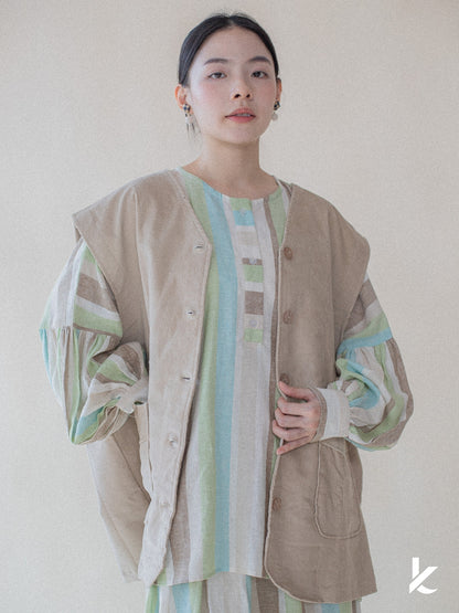 [Kaen.co X Padusi] Odie Vest in Nude