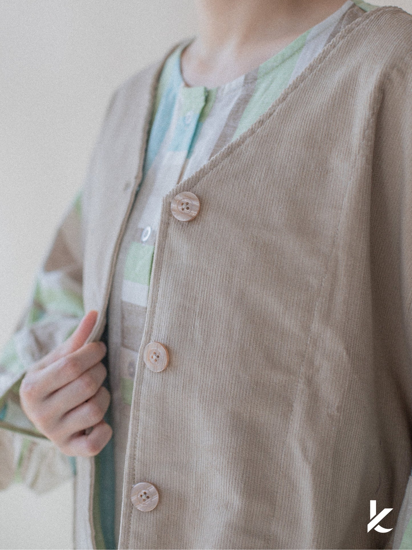 [Kaen.co X Padusi] Odie Vest in Nude