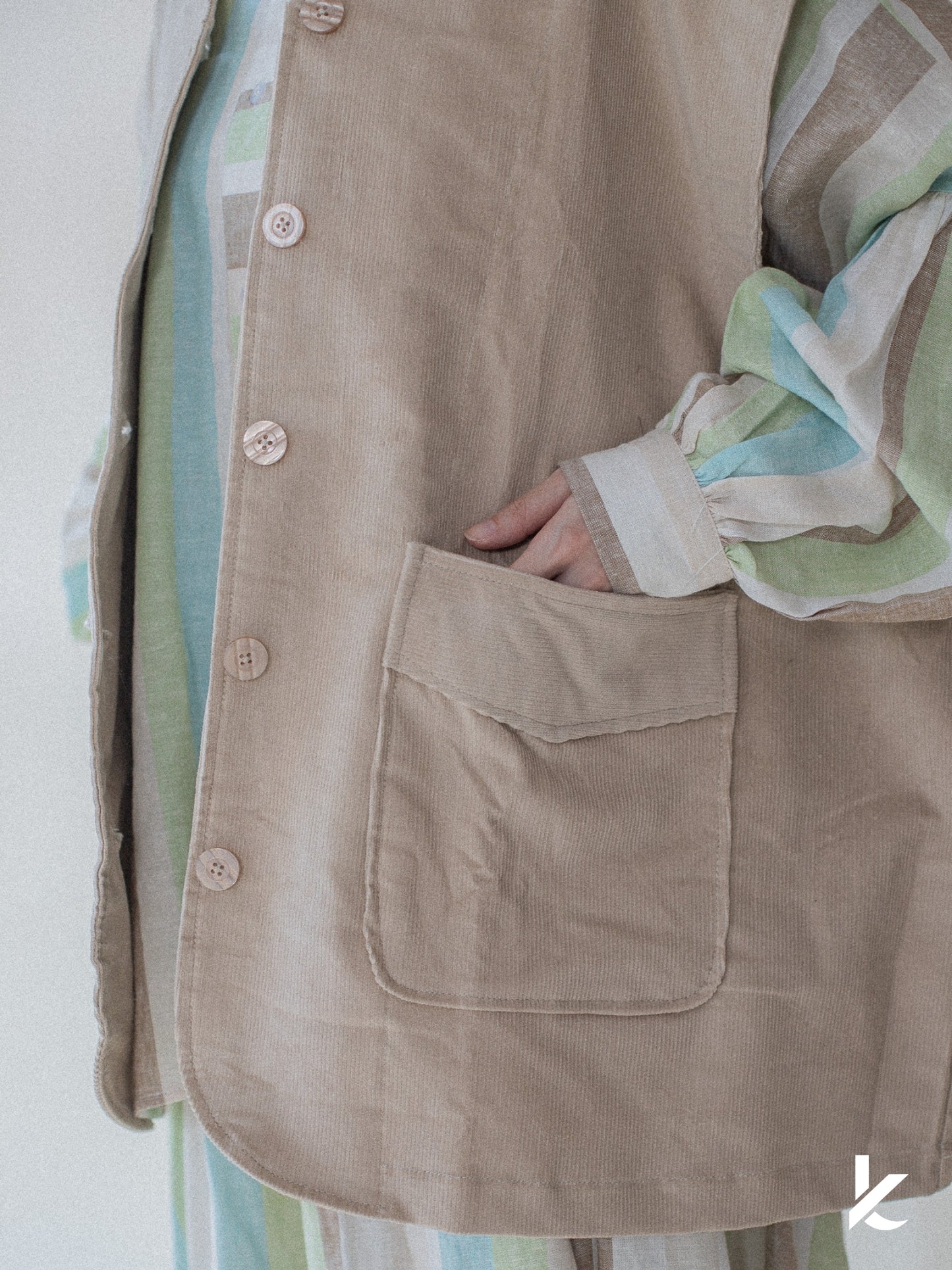 [Kaen.co X Padusi] Odie Vest in Nude