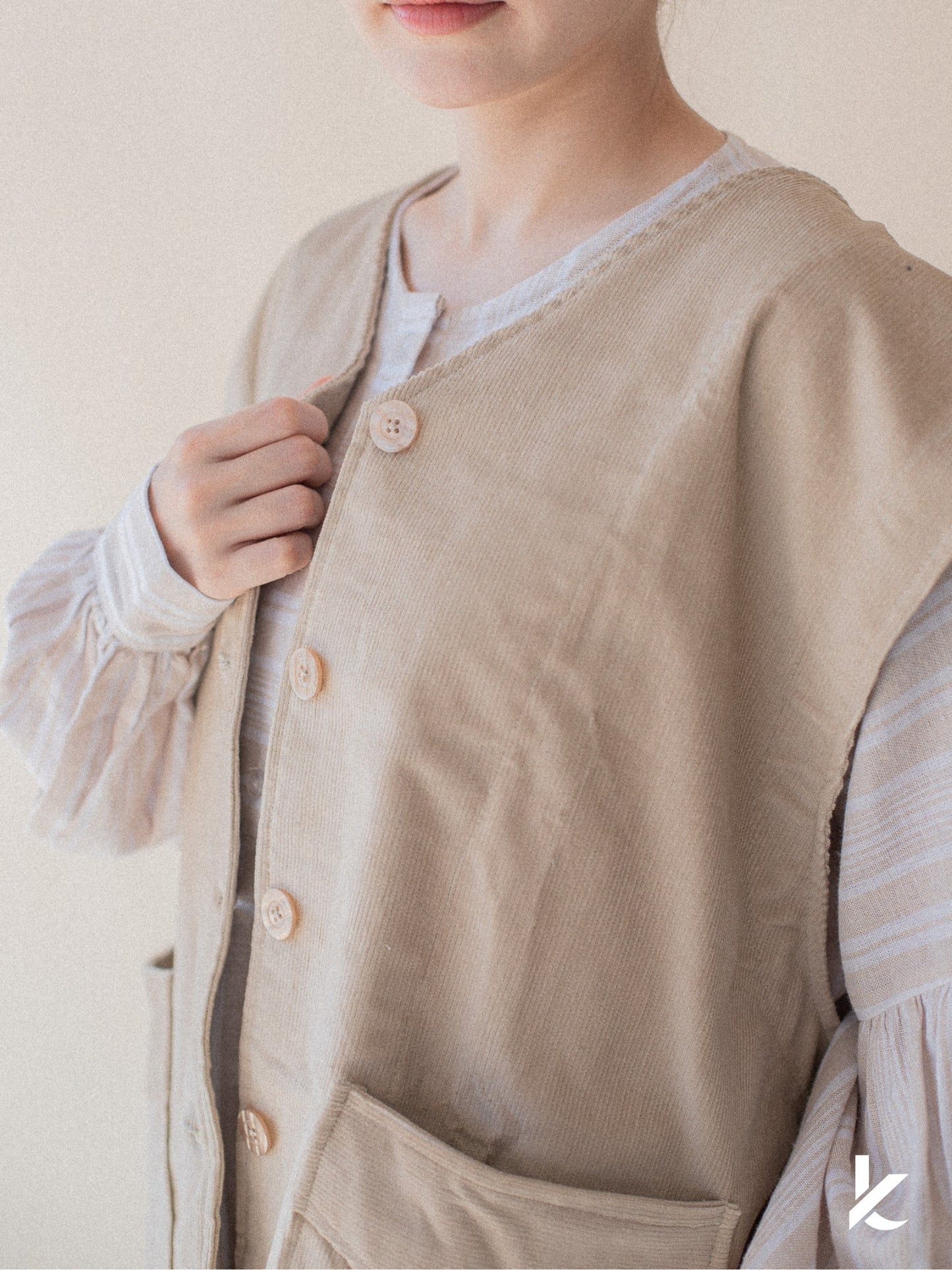 [Kaen.co X Padusi] Odie Vest in Nude