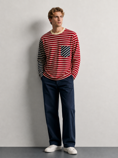Patchie Tee in Rouge