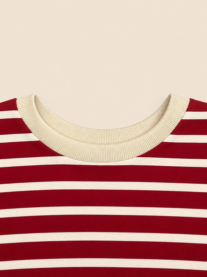 Patchie Tee in Rouge