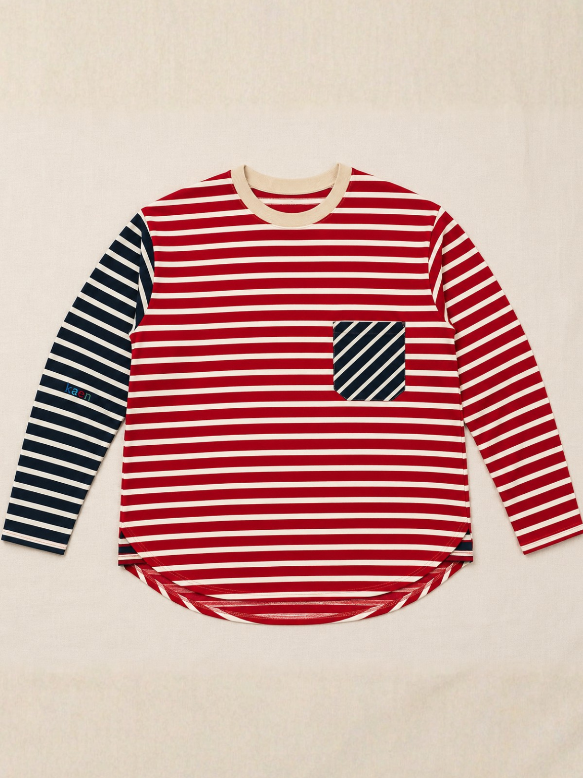 Patchie Tee in Rouge