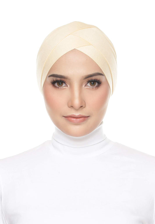 [AS IS] Awra Cross Tie-Back Beige (Inner Silang)