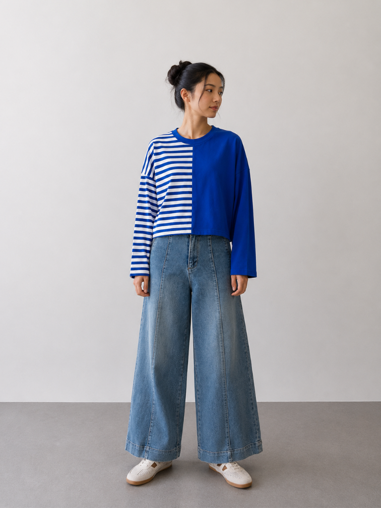 Essential Wide Leg Denim 01