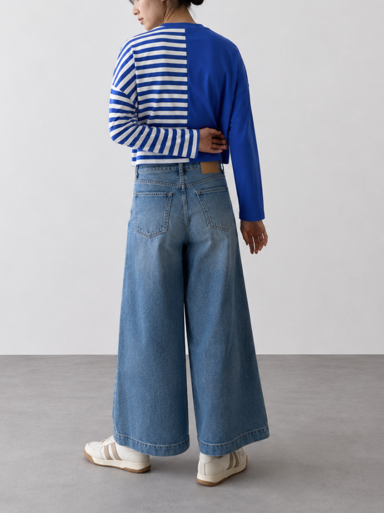 Essential Wide Leg Denim 01