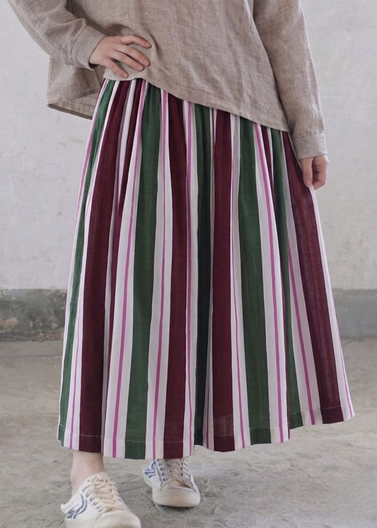 LE Skirt in Sienna Stripe