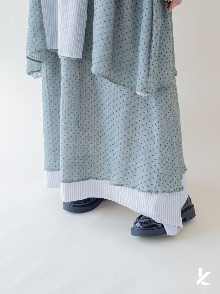 [Kaen.co x Padusi.co] HannaH Kurung Set Abu