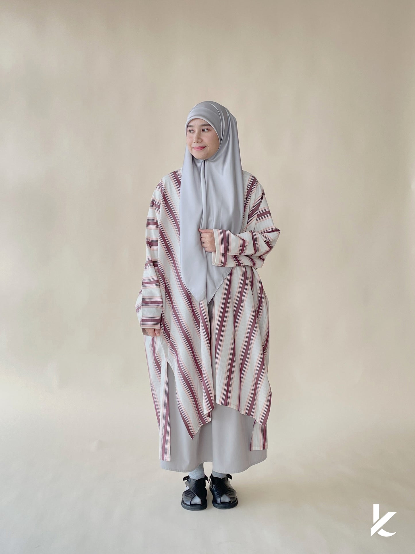Luna Tunik in Berry Swirl
