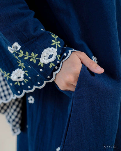 Laima Kurung in Nocturne | Raya 2026 Klasik Sulam