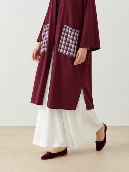 Meko in Aubergine