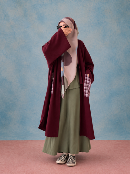 Meko in Aubergine