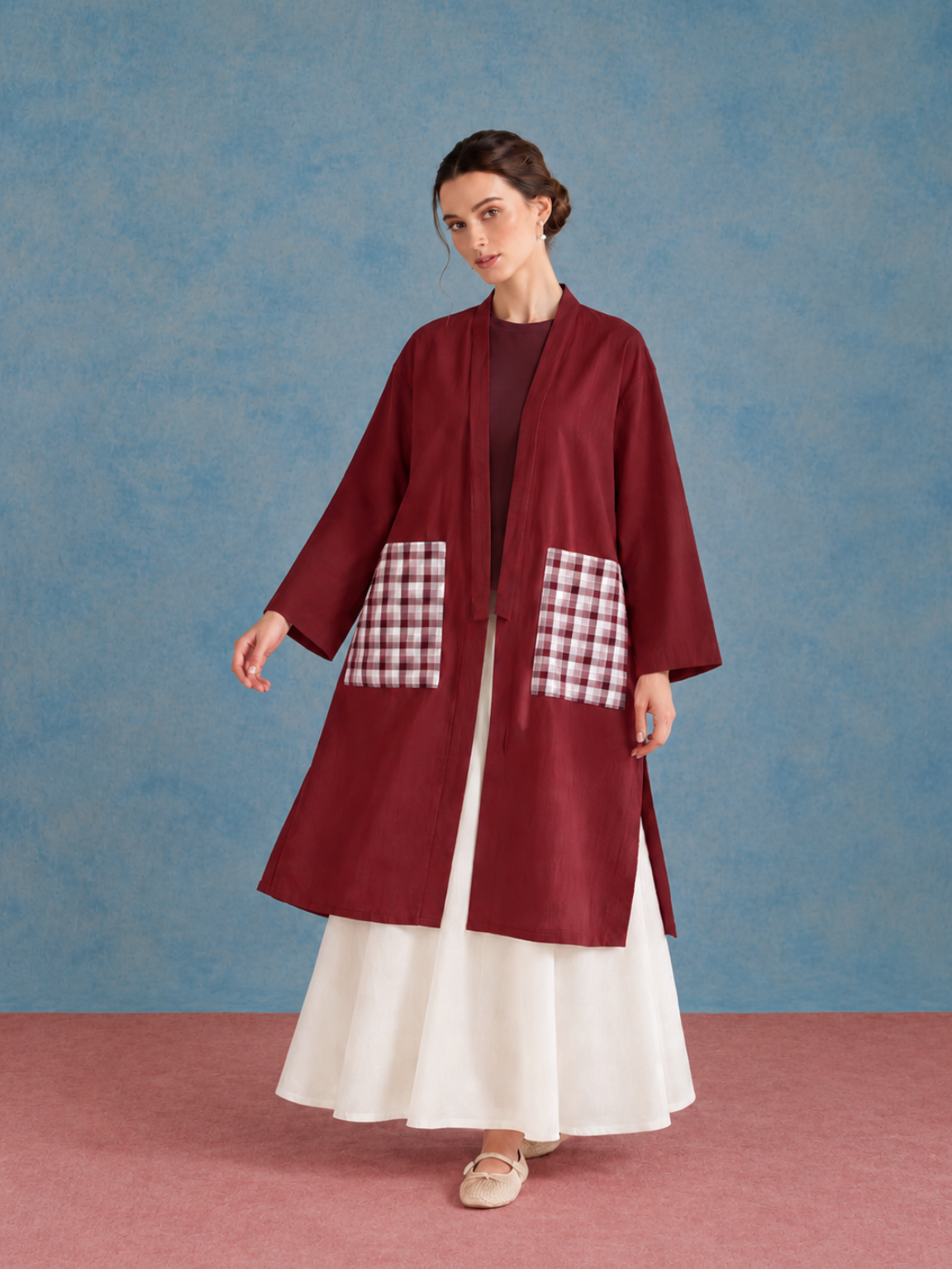 Meko in Aubergine