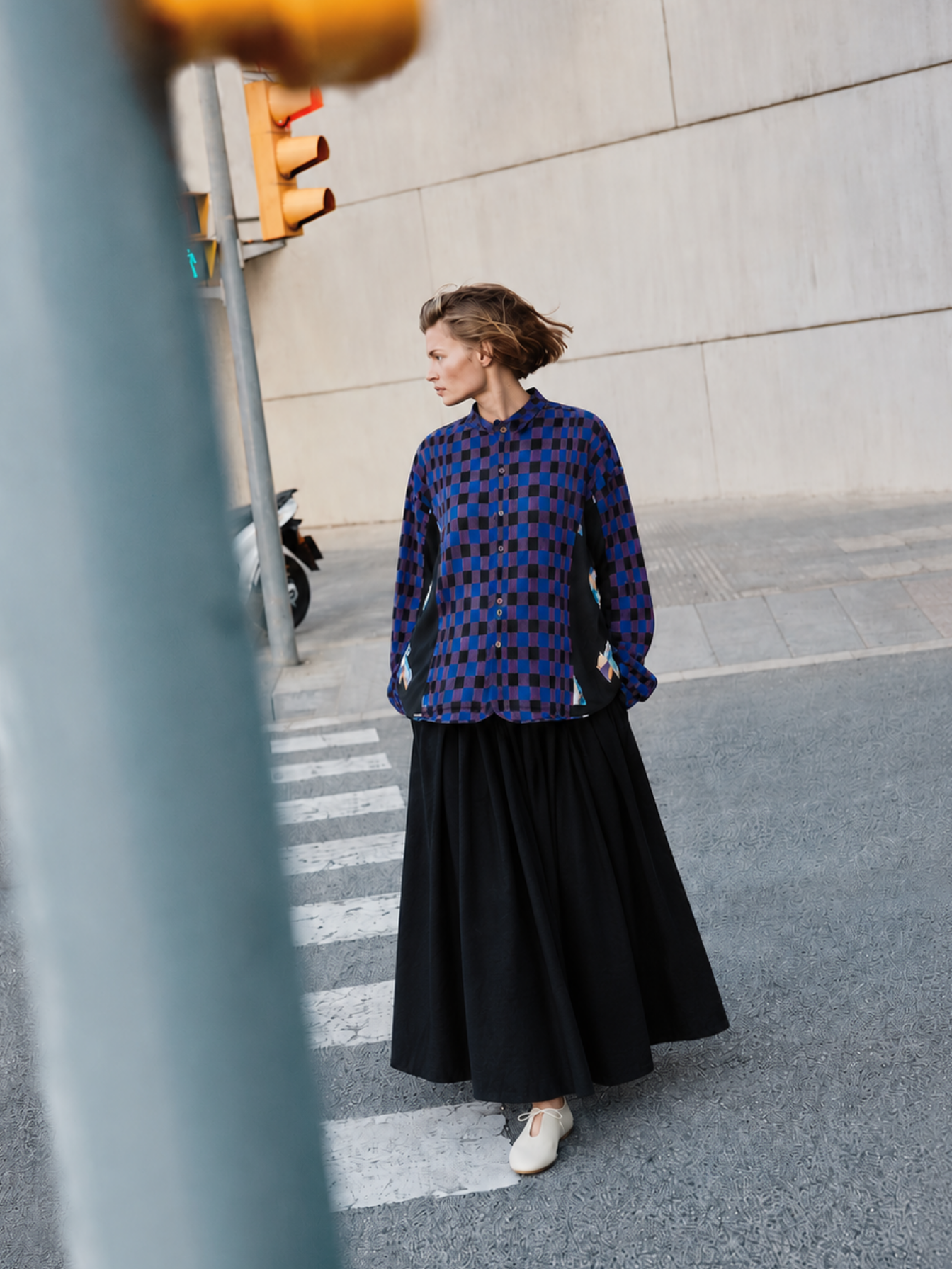 Mori Top in Mulberry