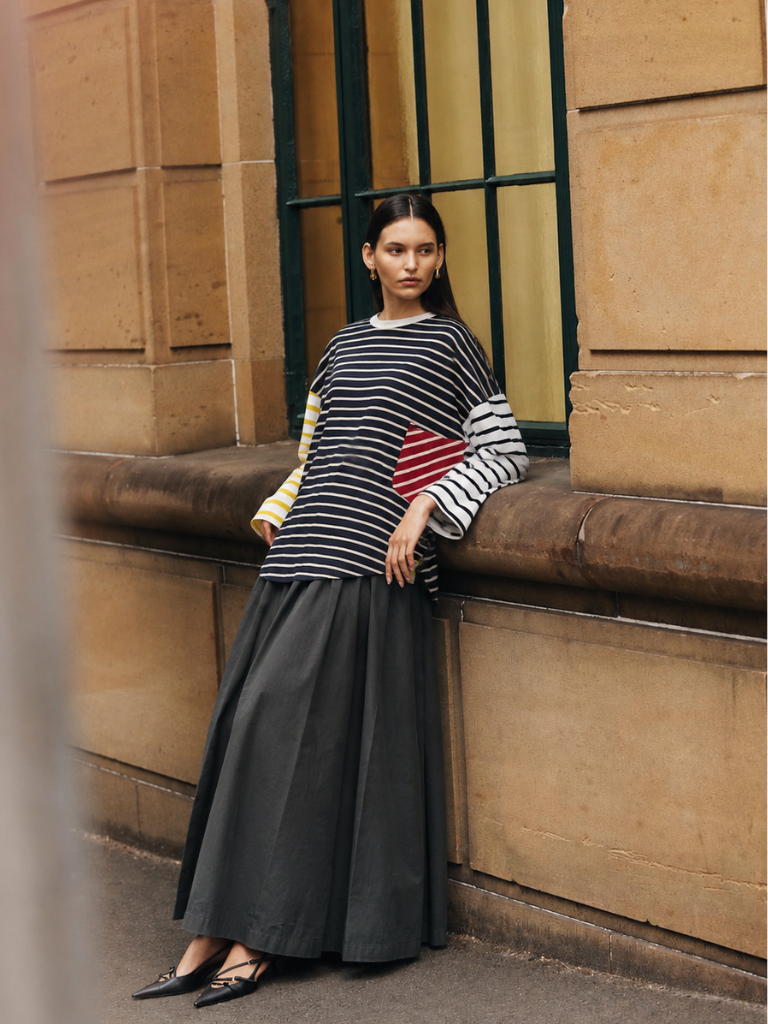 Patchie Tee in Obscura
