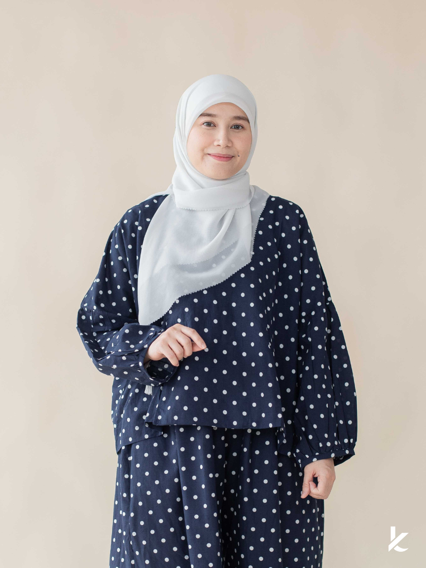 Oriental Top in Midnight